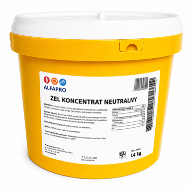 Żel koncentrat NEUTRALNY 14kg ALFAPRO