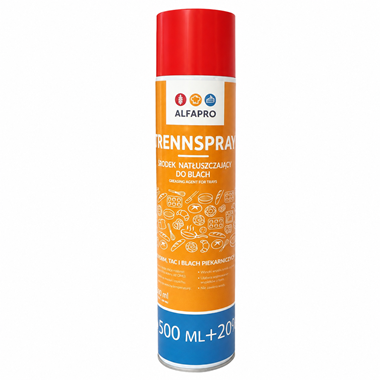 Spray Trennspray do form i blach ALFAPRO