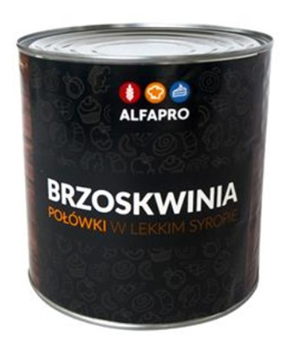 Brzoskwinia w syropie 820g