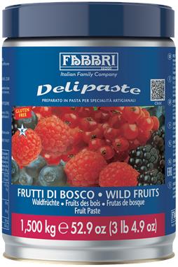 Delipasta Owoce Leśne 1,5kg Fabbri