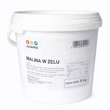 Malina w żelu 60% 6kg ALFAPRO