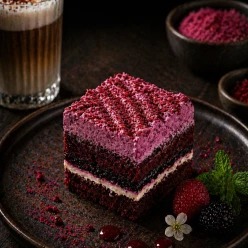 Ciasto jagodowe z jagodą Acai