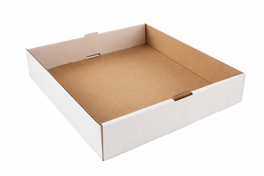 Karton na pączki 41x30x7 cm biały